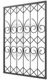 Решётка на окно сварная 3-117