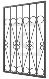 Решётка на окно сварная 3-144