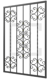 Решётка на окно кованая 5-6