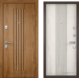 Дверь металлическая антивандальная уличная шпон — шпон