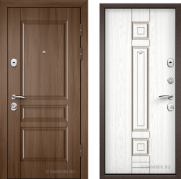 Дверь металлическая вторая в квартиру винорит — шпон