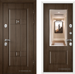 Стальная дверь 2мм с завода д2м-157