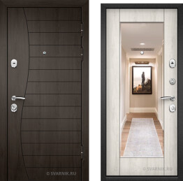 Дверь входная внутренняя в квартиру МДФ — шпон